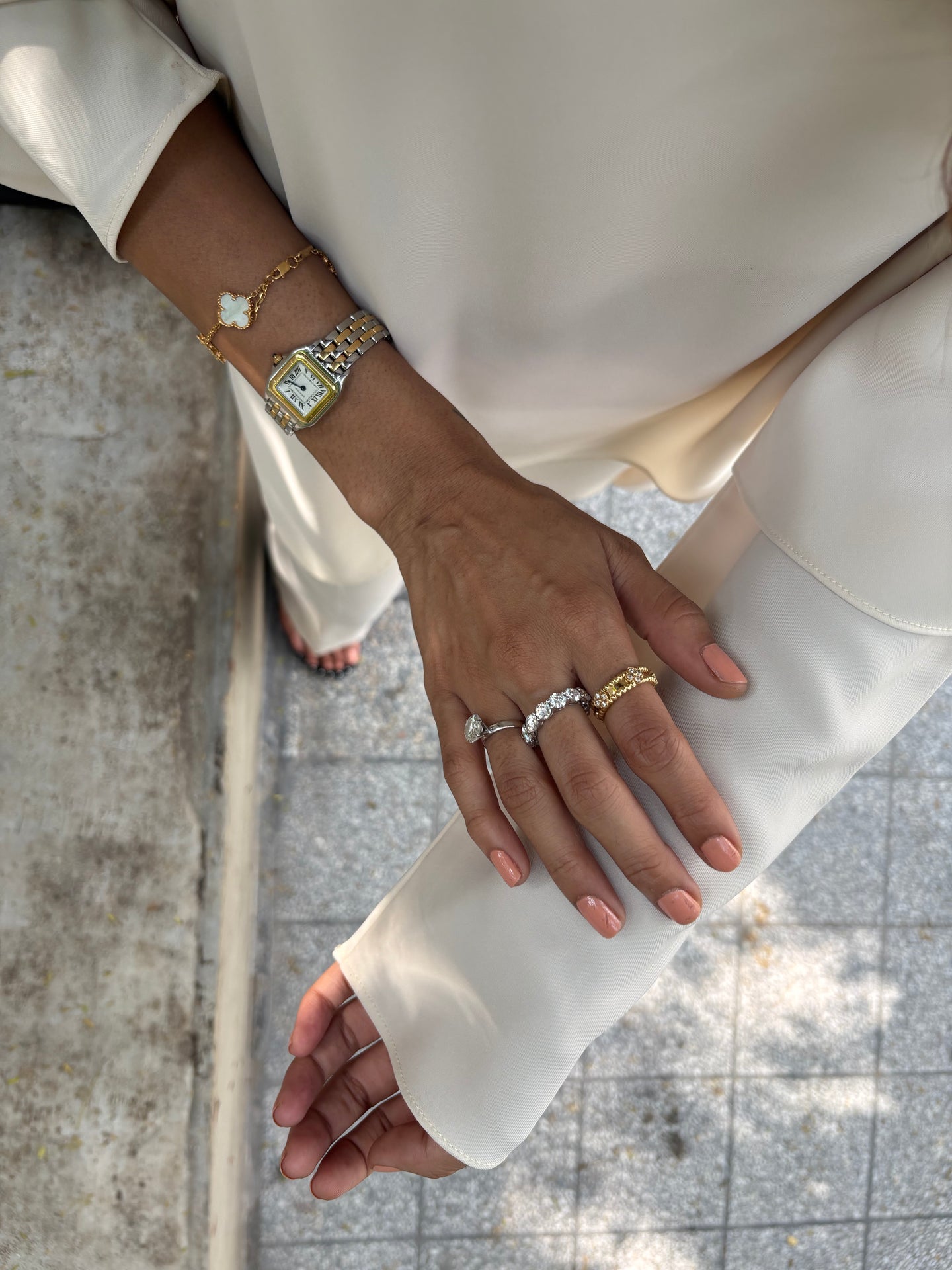 BIRCH WHITE BIZU SET | SAK ATELIER