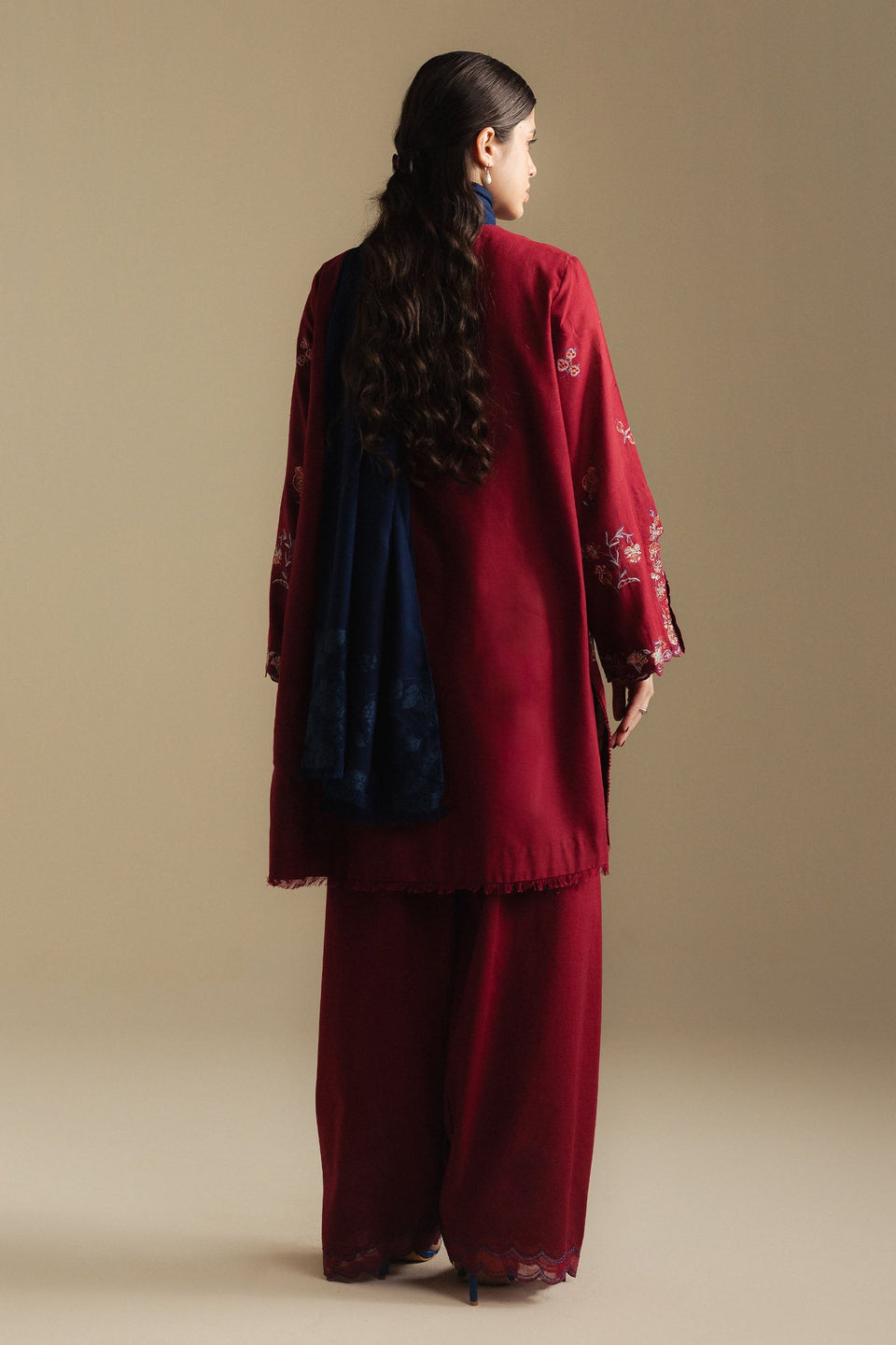 DAWN-5B | Coco Winter Unstitched’25 | Zara Shahjahan