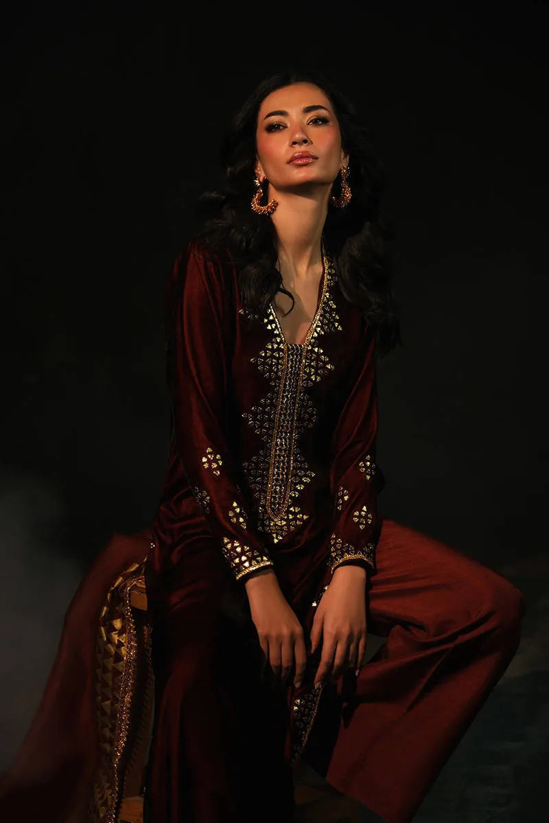 Ember Shirt And Pants | VELVET ECLIPSE '25 | FARIDA HASAN