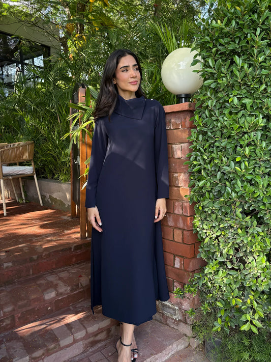 NAVY MERINO SET | Sak Atelier