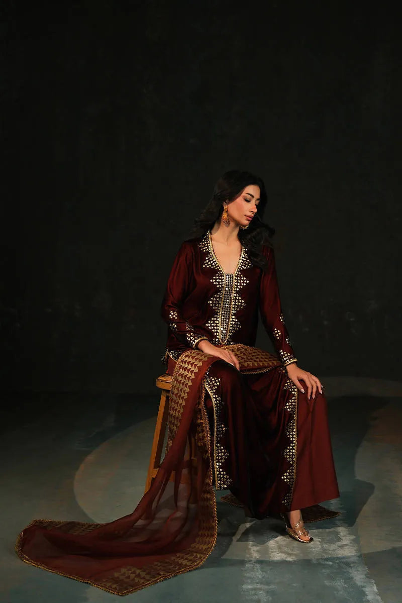 Ember Shirt And Pants | VELVET ECLIPSE '25 | FARIDA HASAN