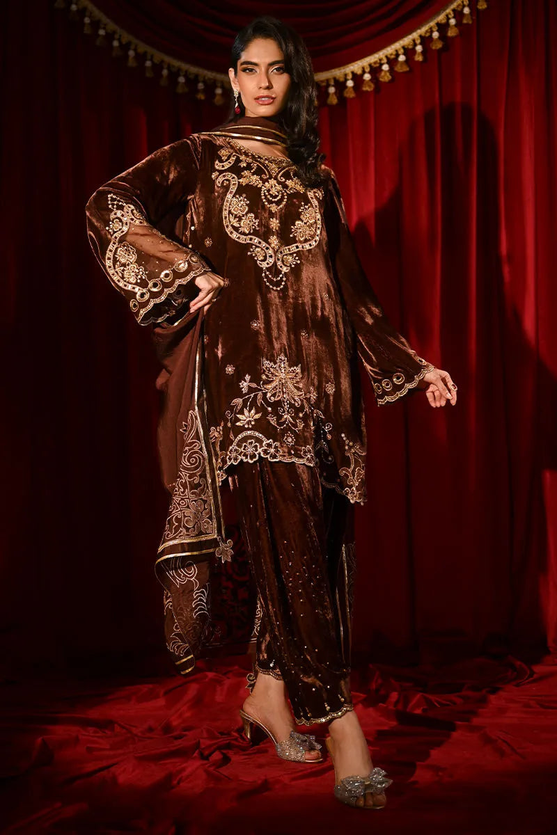 Roshni | Luxury Velvets '25 | Ansab Jahangir