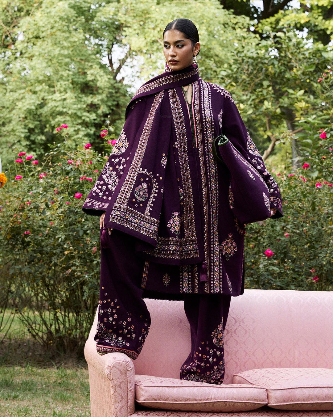 LILA- SCARF| Jugnu A/W’25