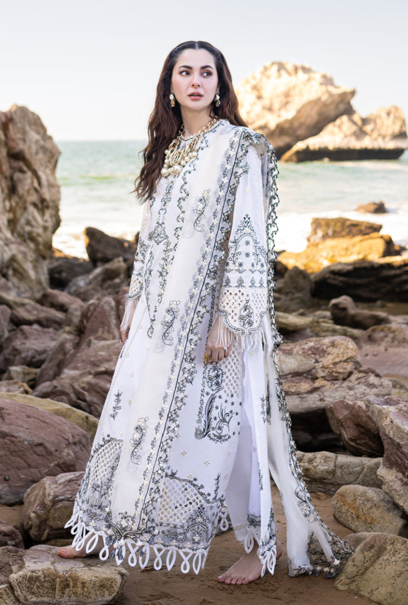 Qalamkar Luxury Lawn 2024 | FP-02 FIZA