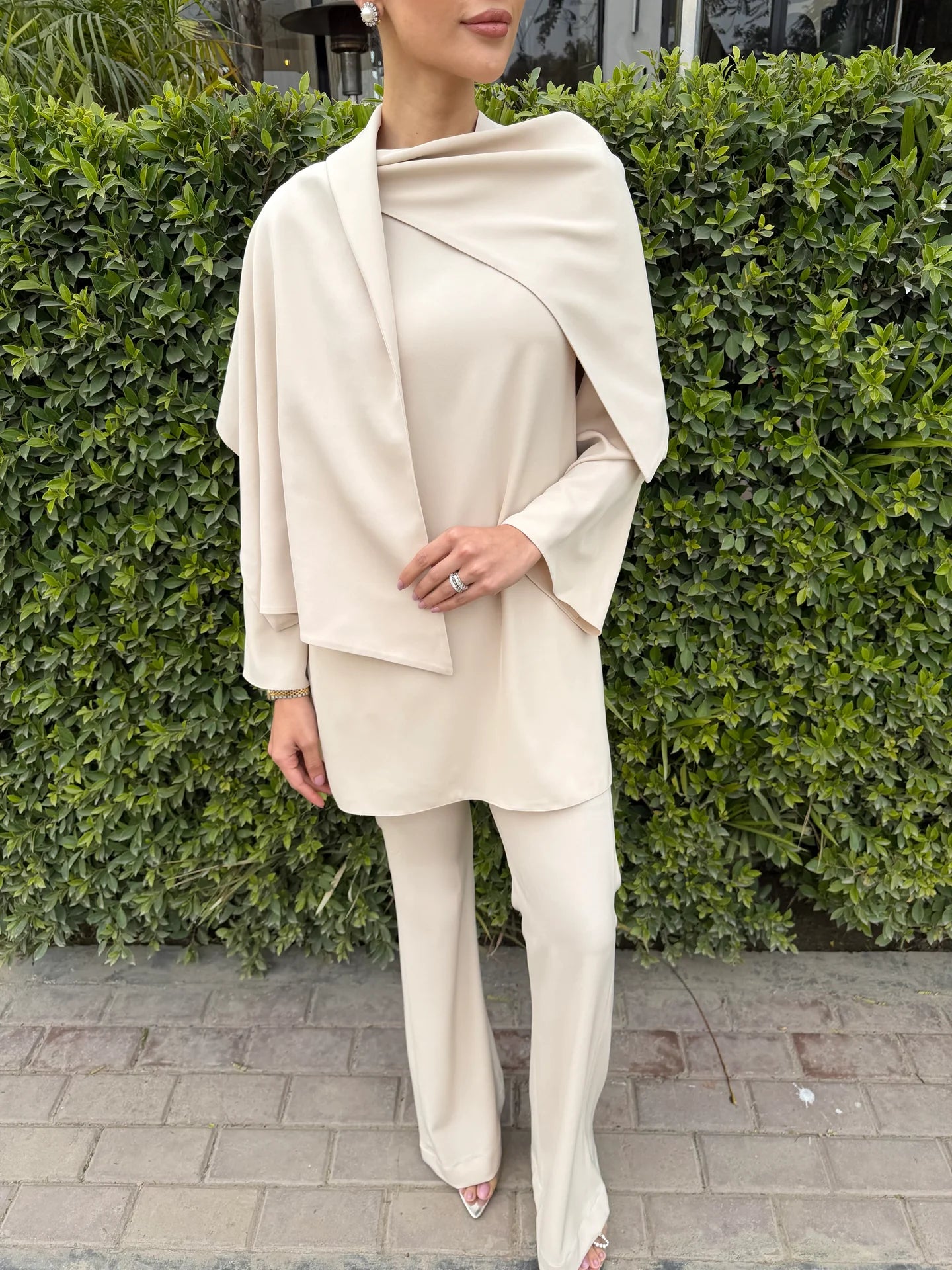 IVORY DRAPE SET | Sak Atelier
