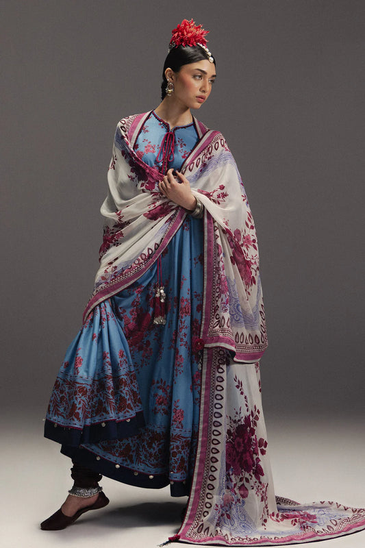 FALAK ARA-D2 | Zara Shahjahan Unstitched Anarkali’26
