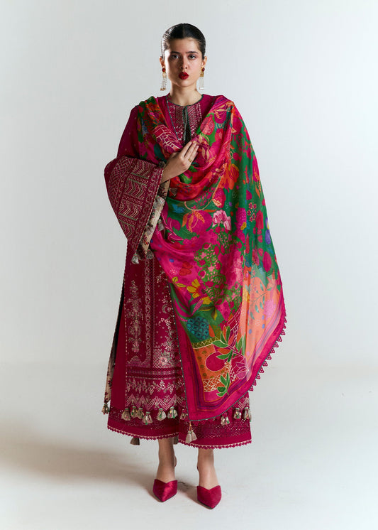 Saaha | Hussain Rehar Luxury Lawn’25