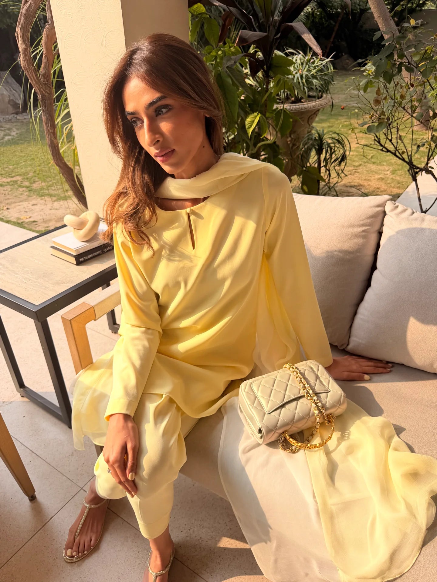 LIGHT YELLOW GRACIE SET | Sak Atelier