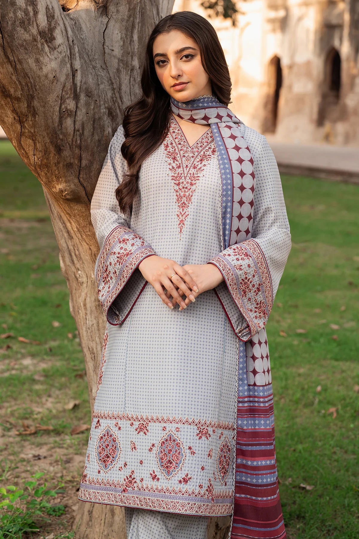 JZ-UW-D0081-0 | EMBROIDERED PREMIUM VISCOSE | Jazmin