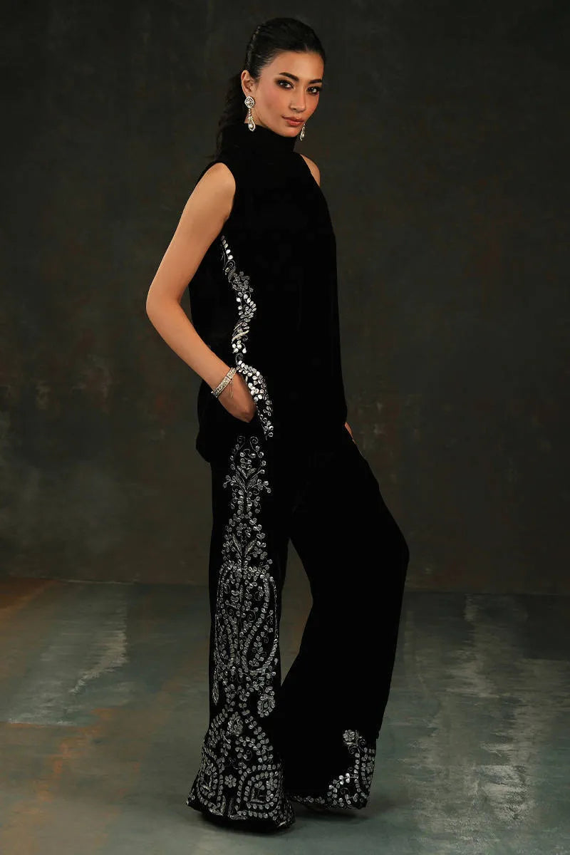 Moonlit Shirt And Pants | VELVET ECLIPSE '25 | FARIDA HASAN