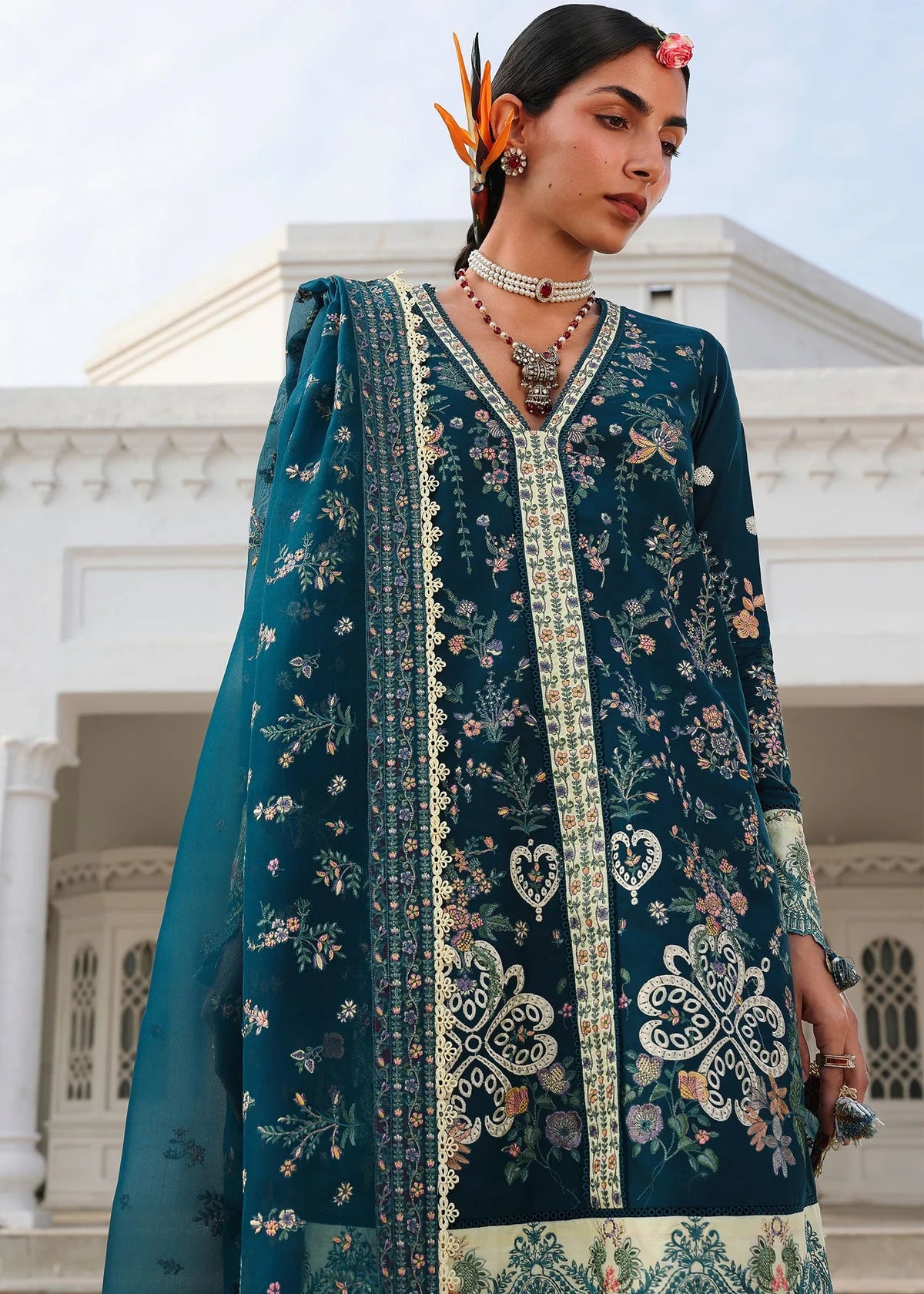 Azraq | Luxury Lawn Eid Edit '26 | HUSSAIN REHAR