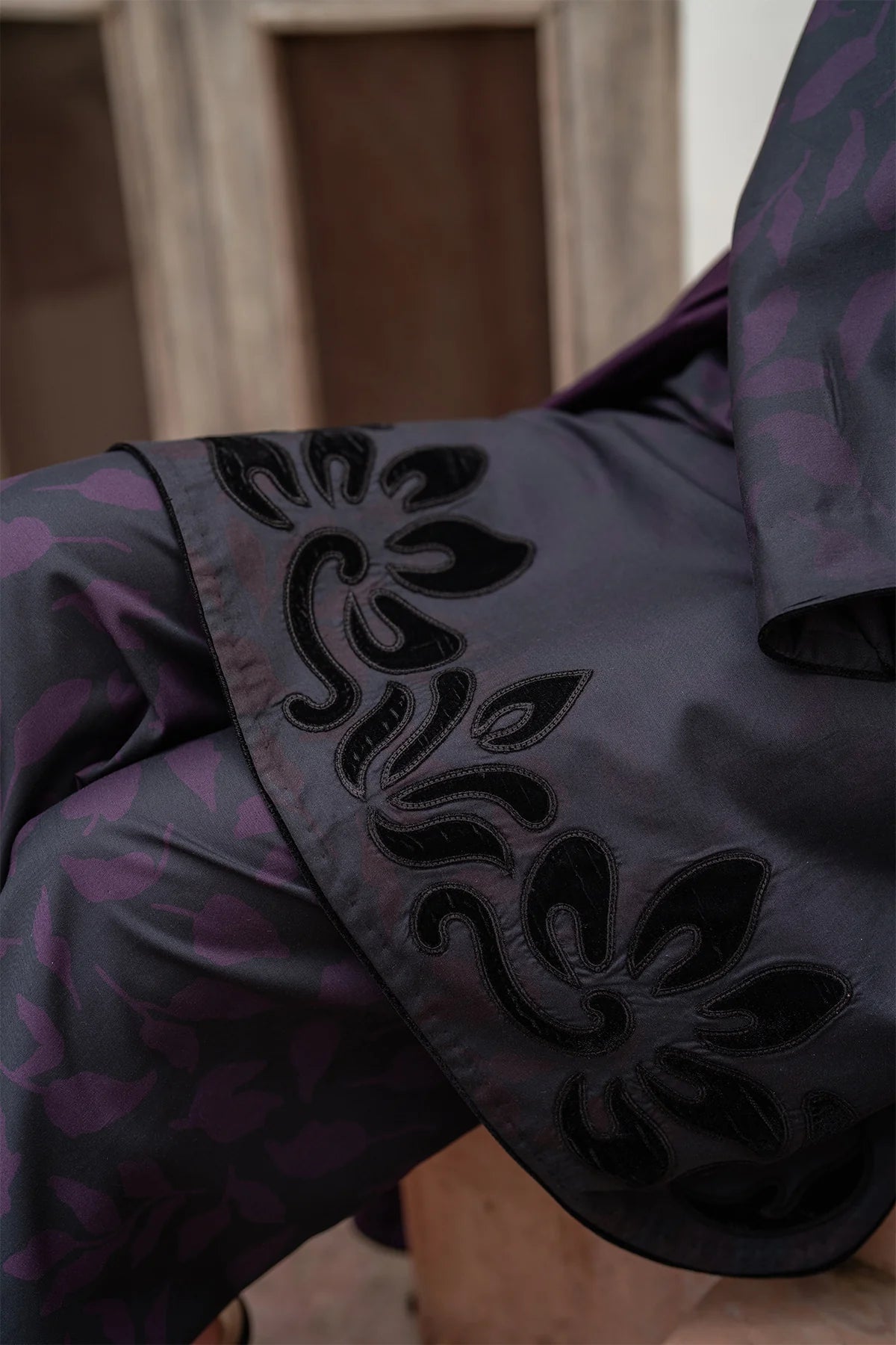 JZ-UW-D0118-0 | EMBROIDERED PREMIUM VISCOSE | Jazmin