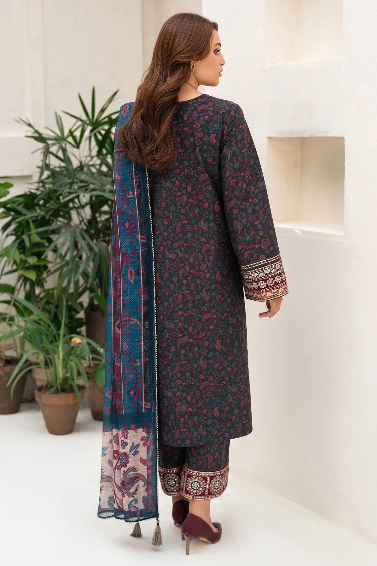 JZ-UW-D0098-0 | EMBROIDERED PREMIUM VISCOSE | Jazmin