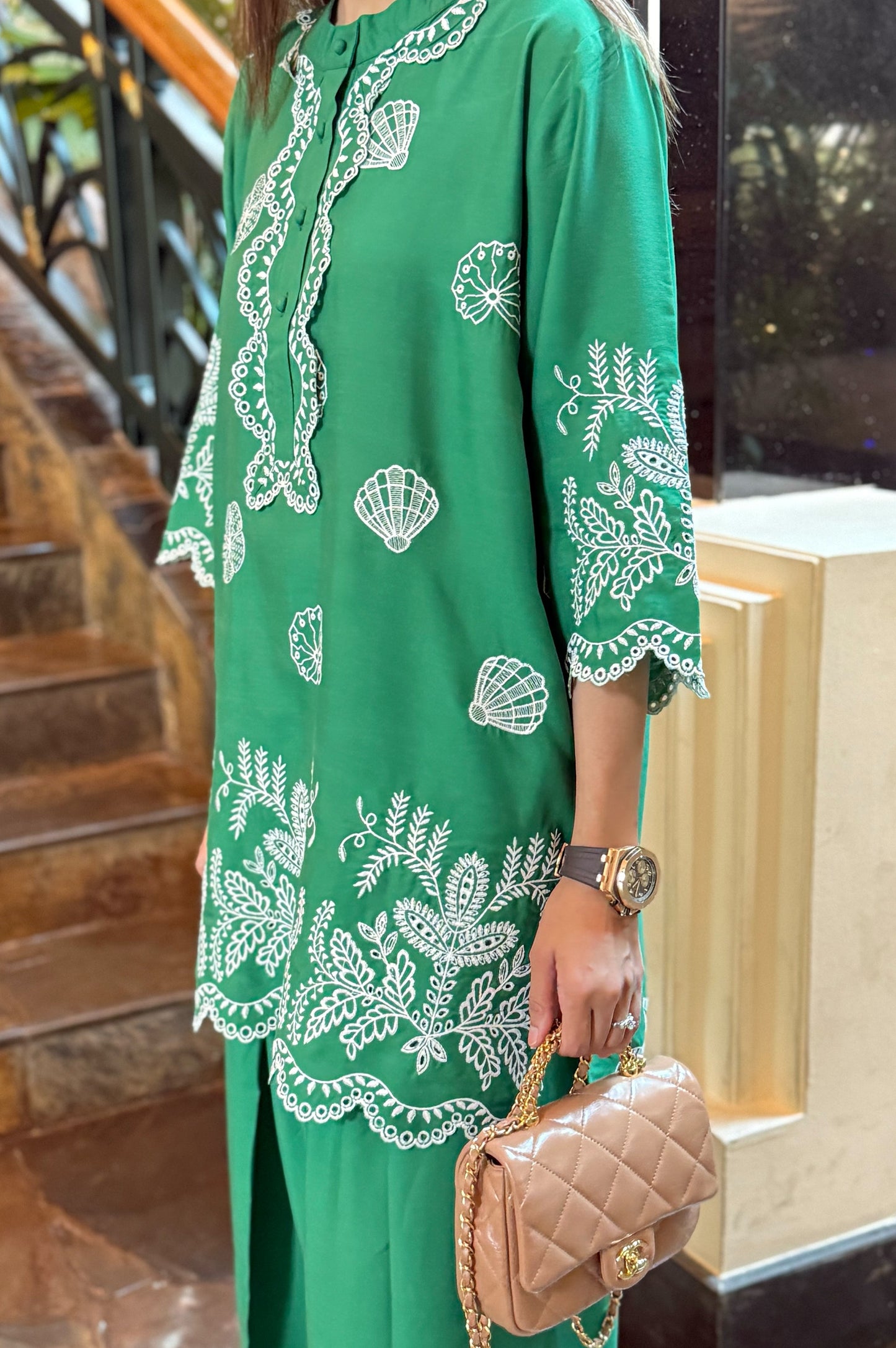 Moncheri Green Set | La Pret