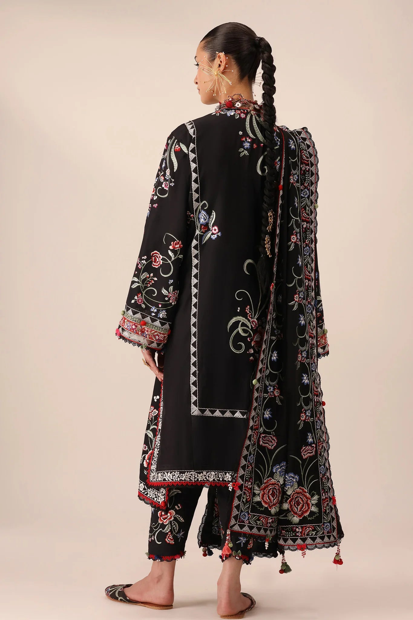 ZABAR (EL26-01 A ST) | STITCHED-ELAN LAWN'26 | ELAN