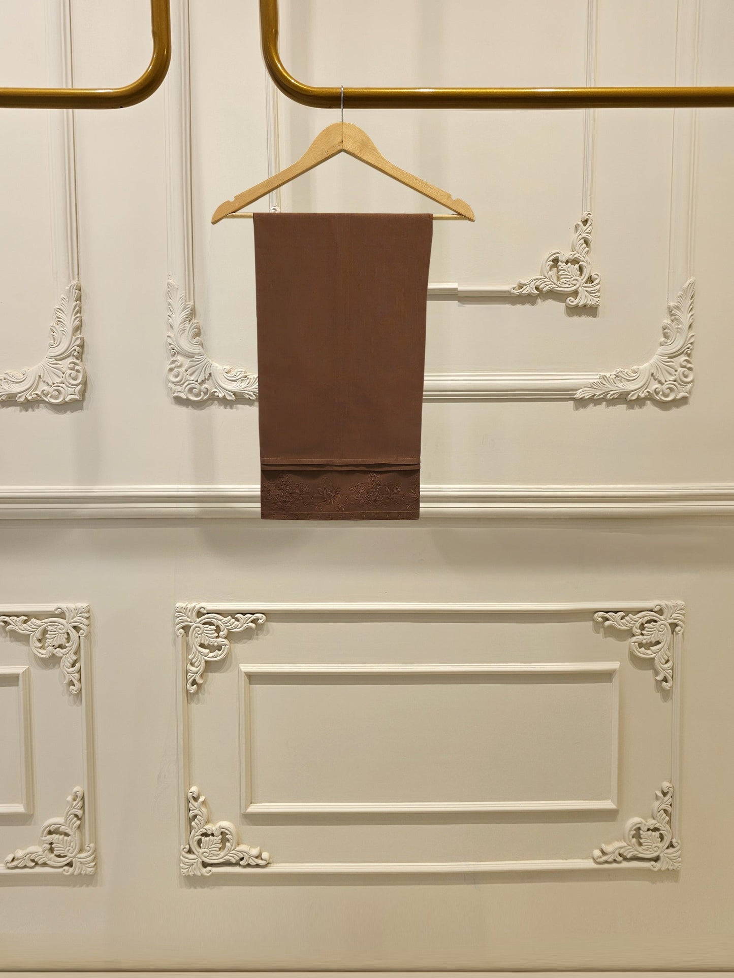 S112859 | Embroidered Khaddar Suit | Aghanoor Bridal