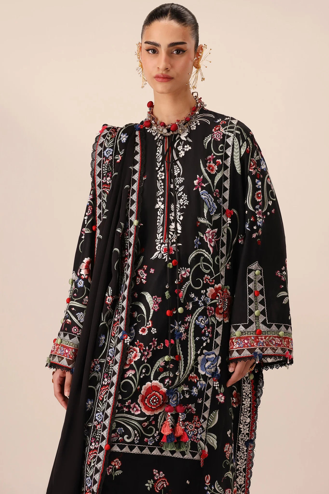 ZABAR (EL26-01 A ST) | STITCHED-ELAN LAWN'26 | ELAN