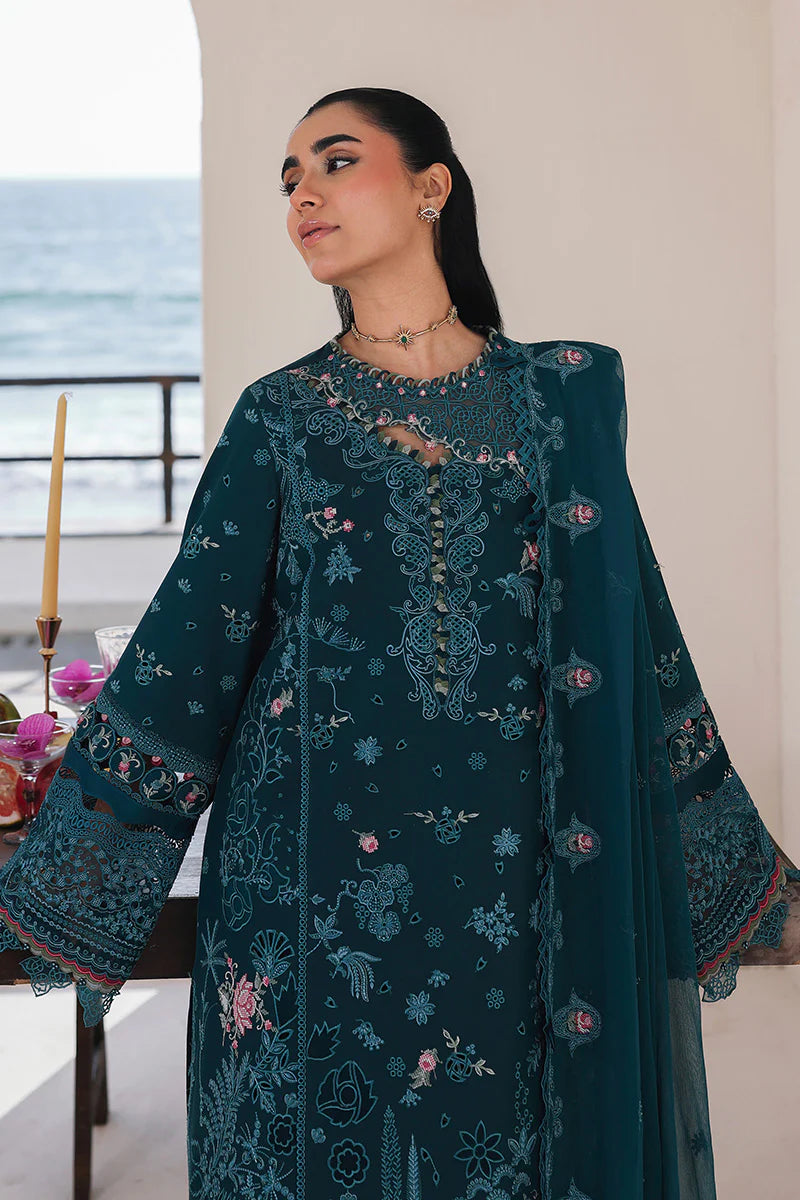SA-04 ELIF | Qalamkar - Sahil Luxury Lawn’26