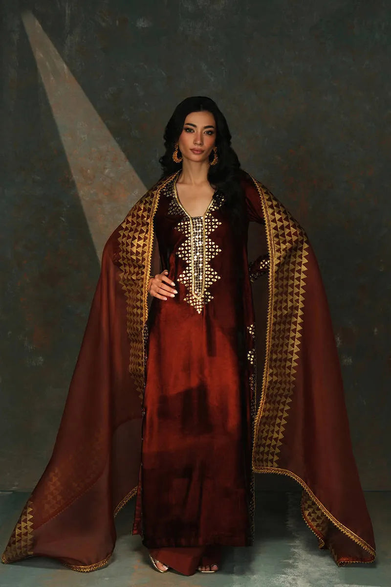 Ember Shirt And Pants | VELVET ECLIPSE '25 | FARIDA HASAN