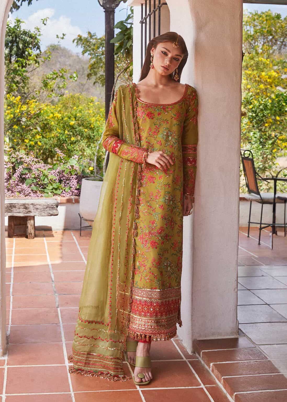 Hussain Rehar Luxury Lawn 2024 | SORBET