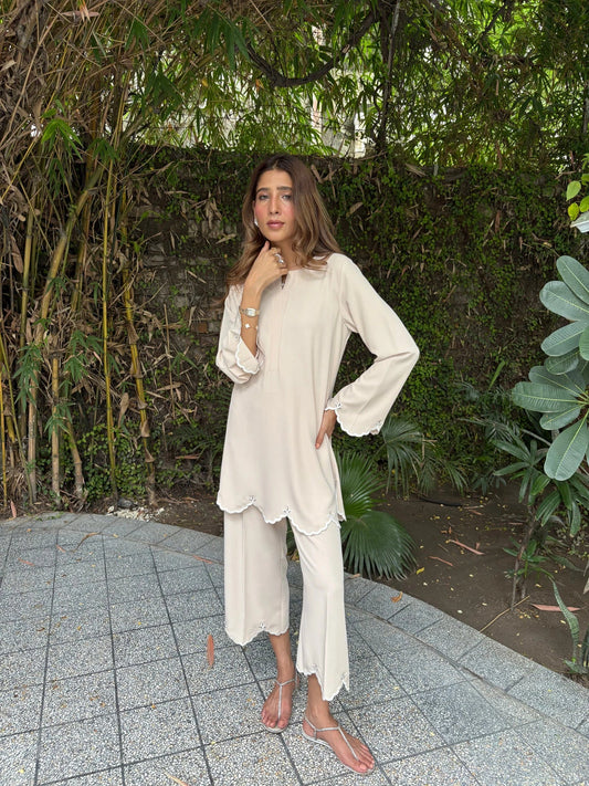 Beige Dahlia Set | Sak Atelier