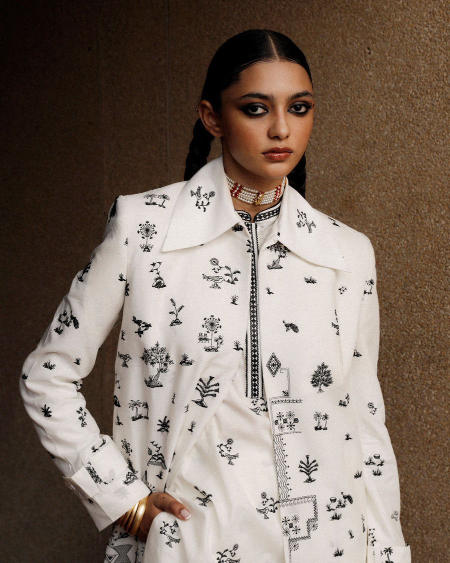 Aurora Trench Coat| Jugnu Lahore