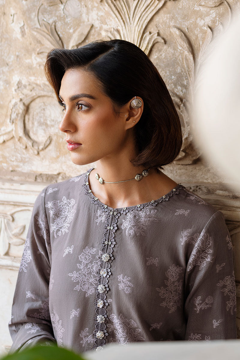 DESERT TAUPE-3PC JACQUARD SUIT | Cross Stitch