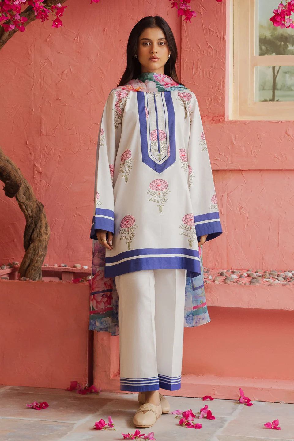 MELON BLUSH | Coco Prints by Zarashahjahan Vol II 2024