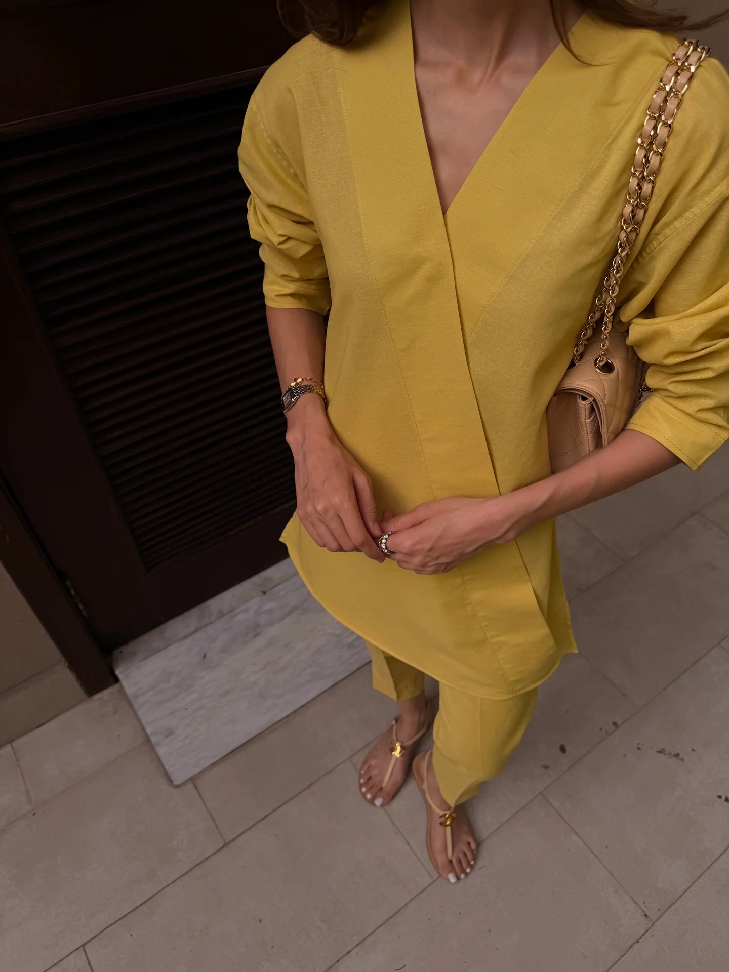 Chartreuse Marco Set | Sak Atelier