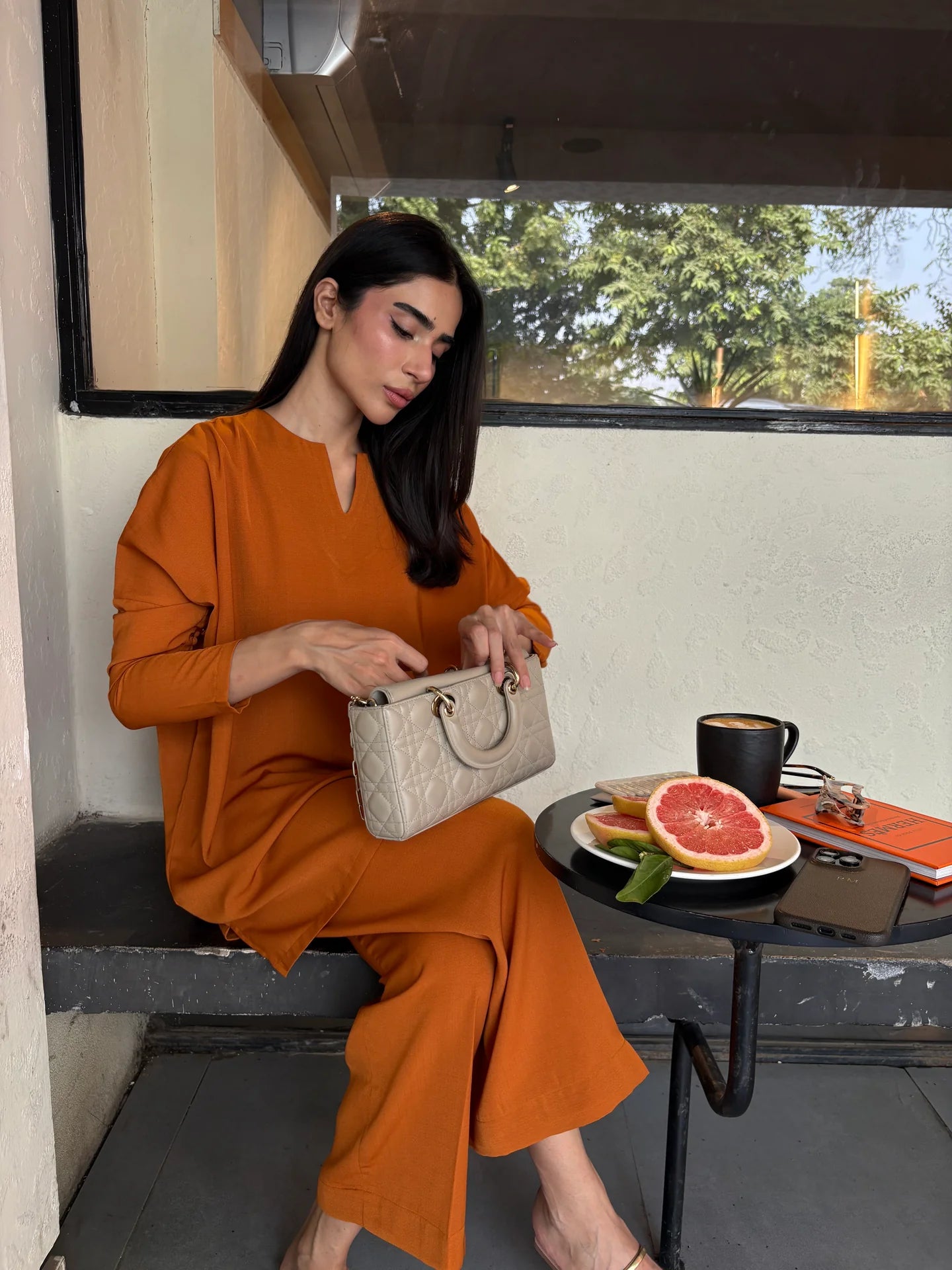 Burnt Orange Gabby Set | SAK ATELIER