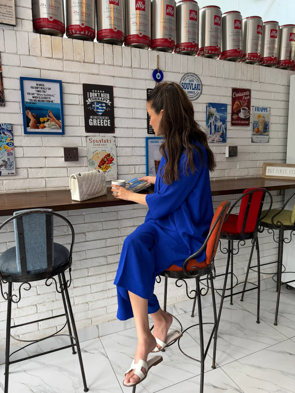 COBALT WELLSY SET |NEW IN | SAK ATELIER