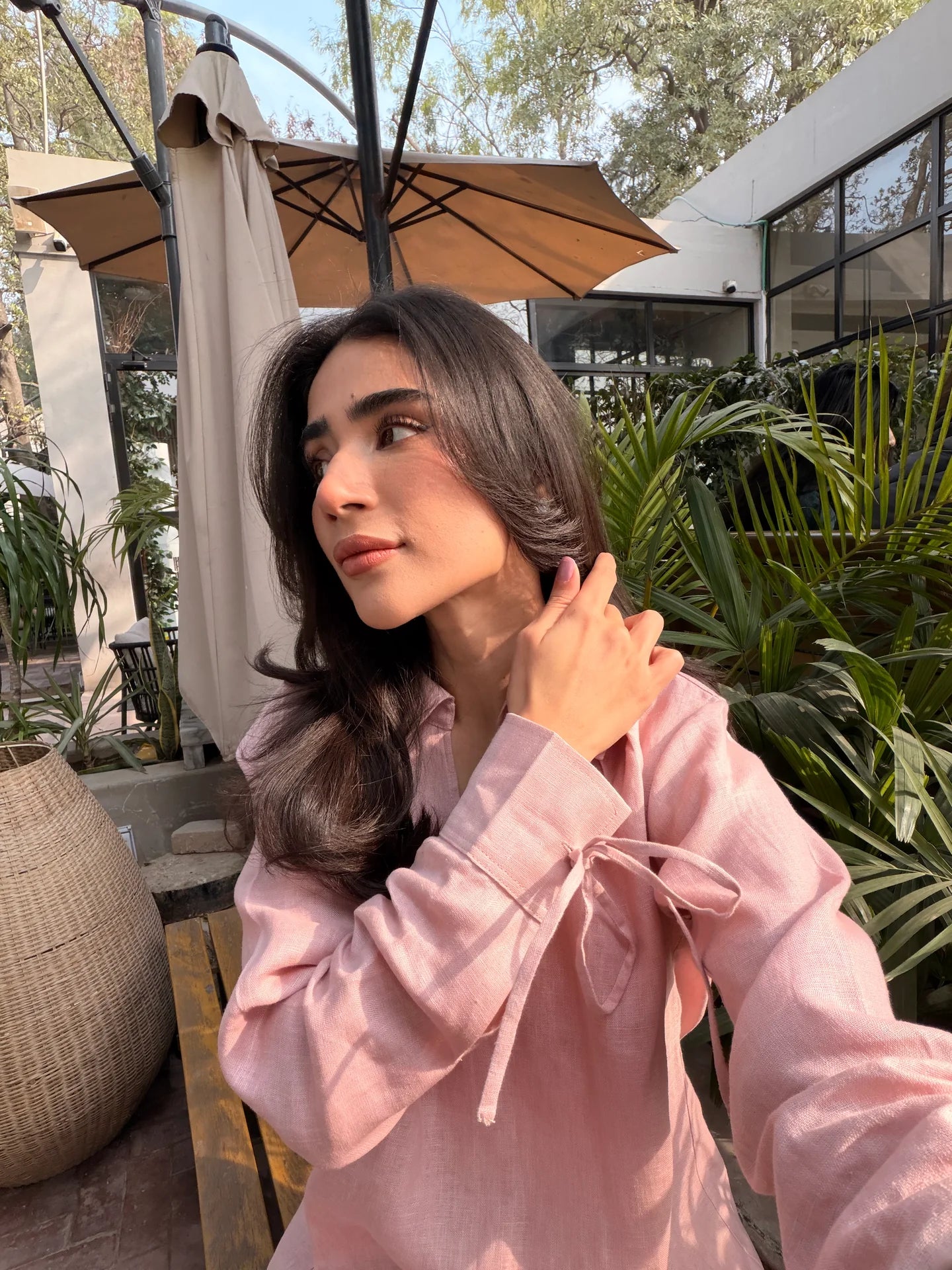 Light Pink Bow Set | Sak Atelier