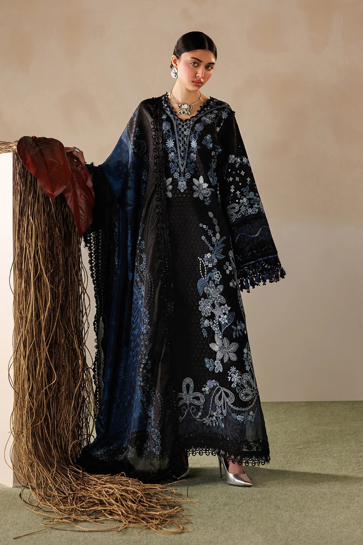 ELU26D08 | UNSTITCHED EID LAWN | Baroque