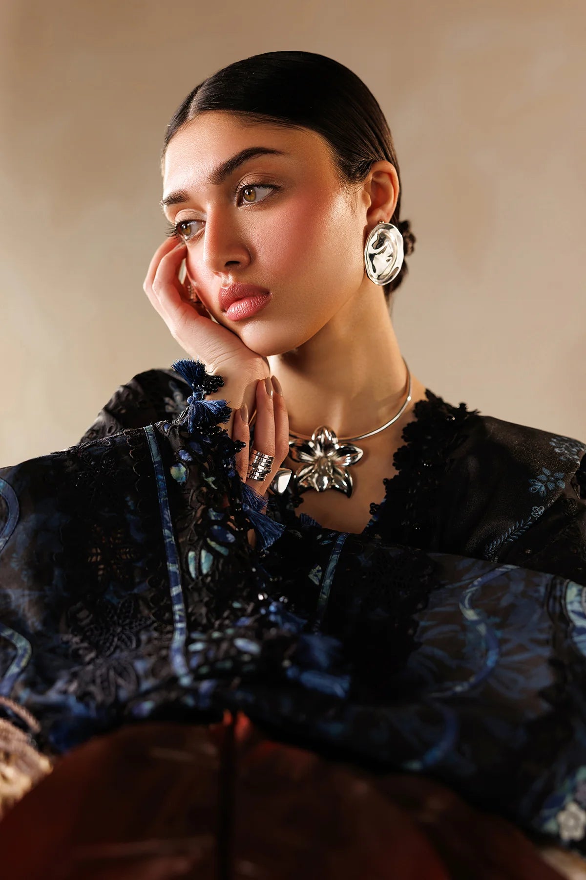 ELU26D08 | UNSTITCHED EID LAWN | Baroque