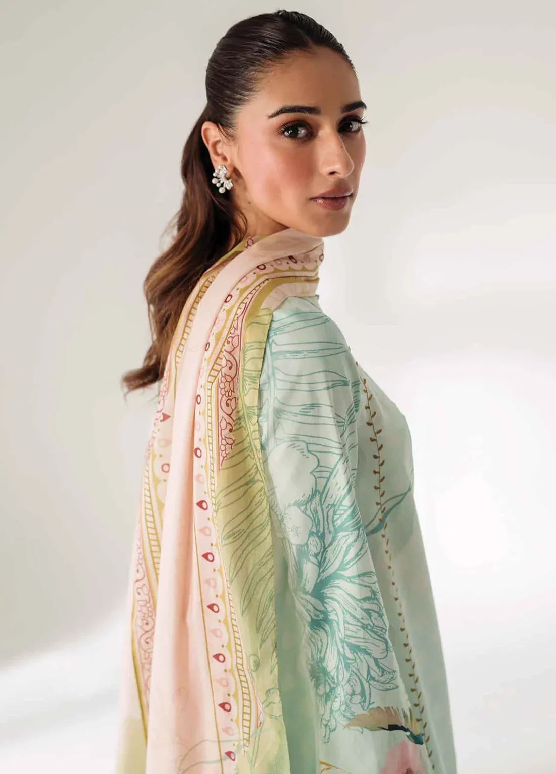 Nella | Qprints By Qalamkar Embroidered Lawn 2024