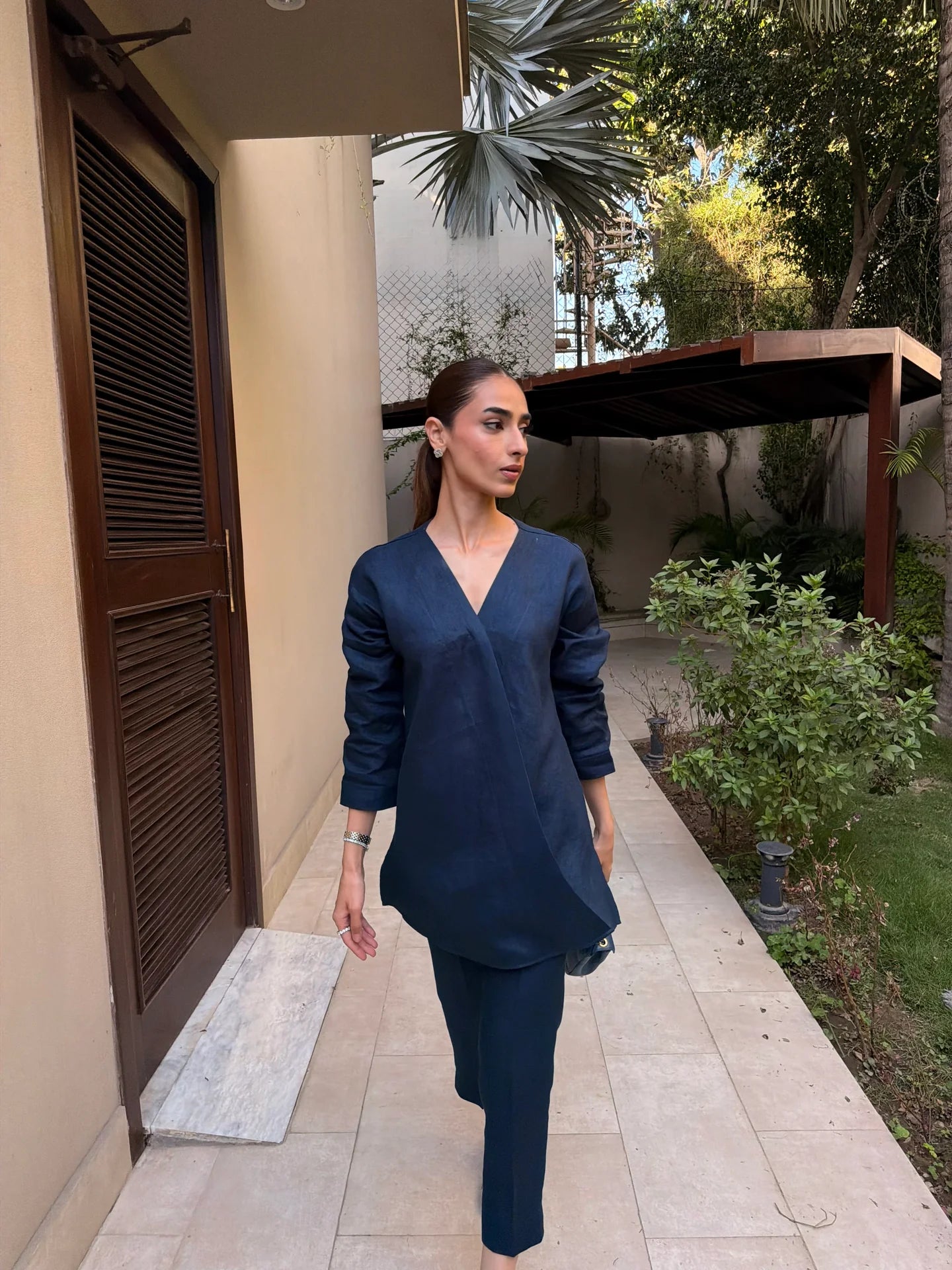 Navy Marco Set | Sak Atelier