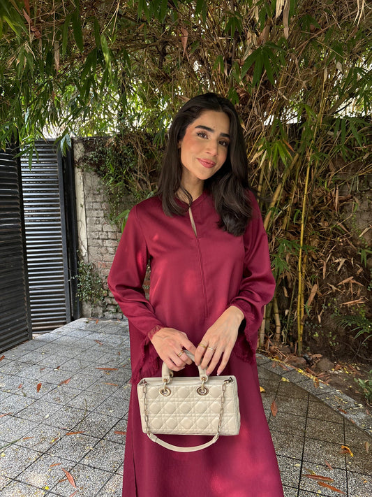 BURGUNDY CARLO SET | Sak Atelier
