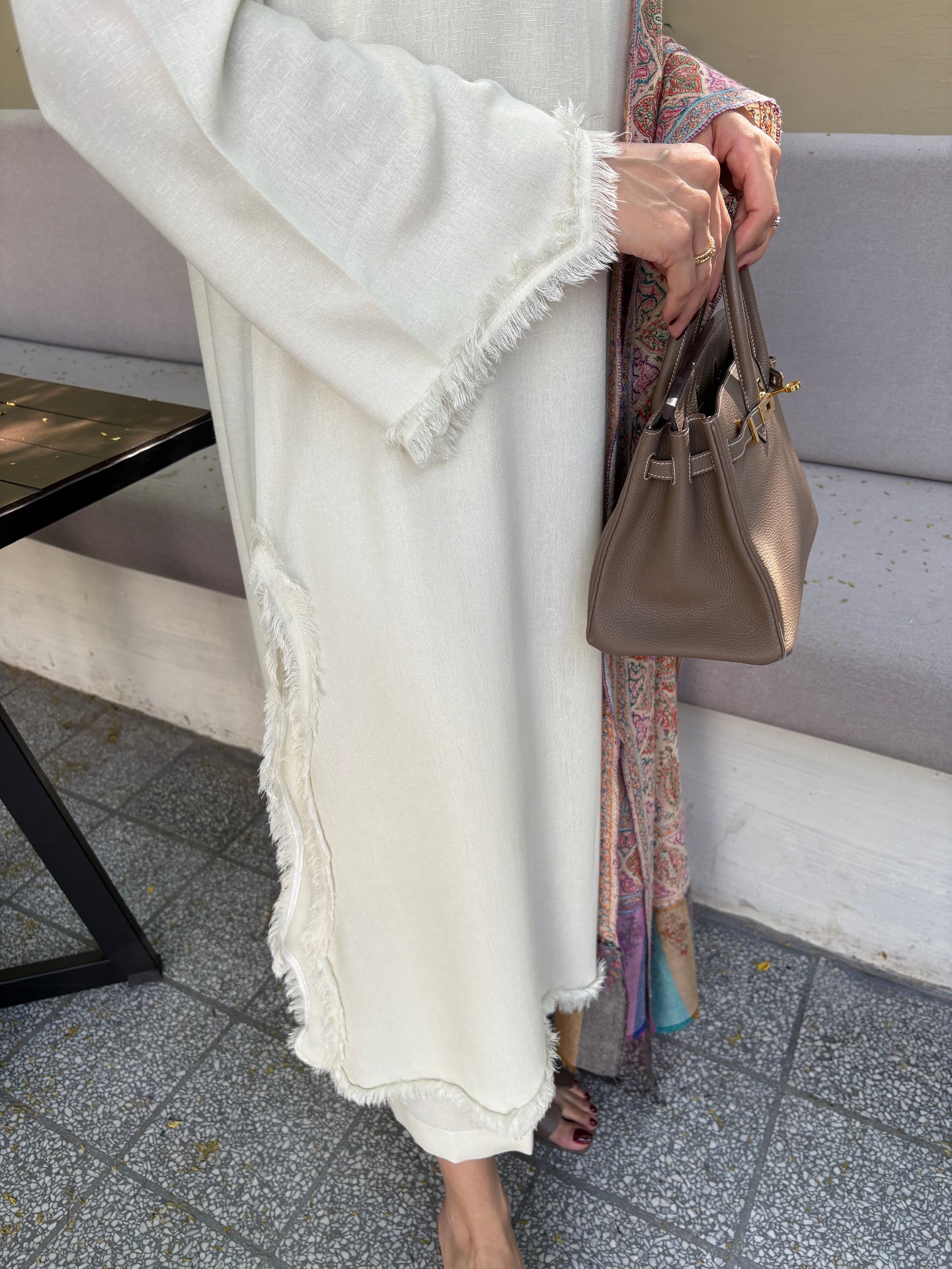 OFF WHITE SABLE SET | SAK ATELIER