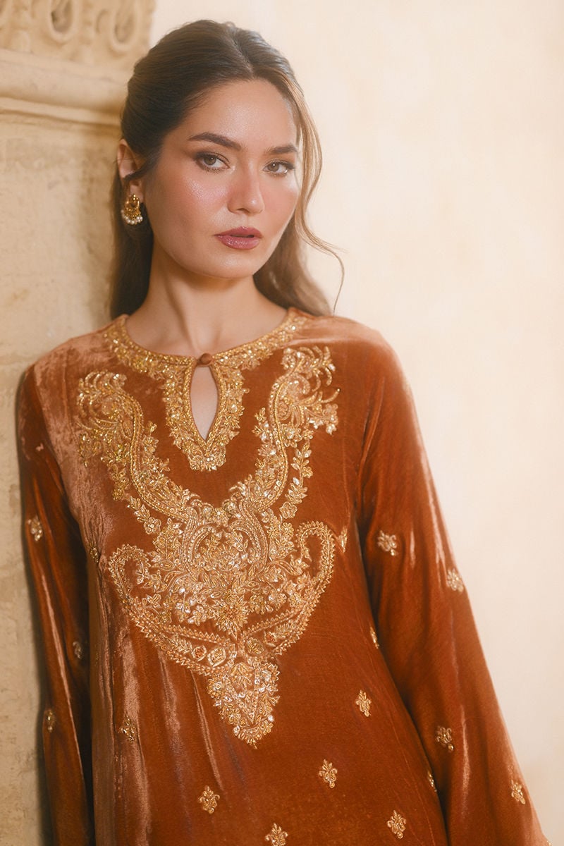 GULNOOR KAFTAN | QISSA LUXURY VELVETS | ANSAB JAHANGIR