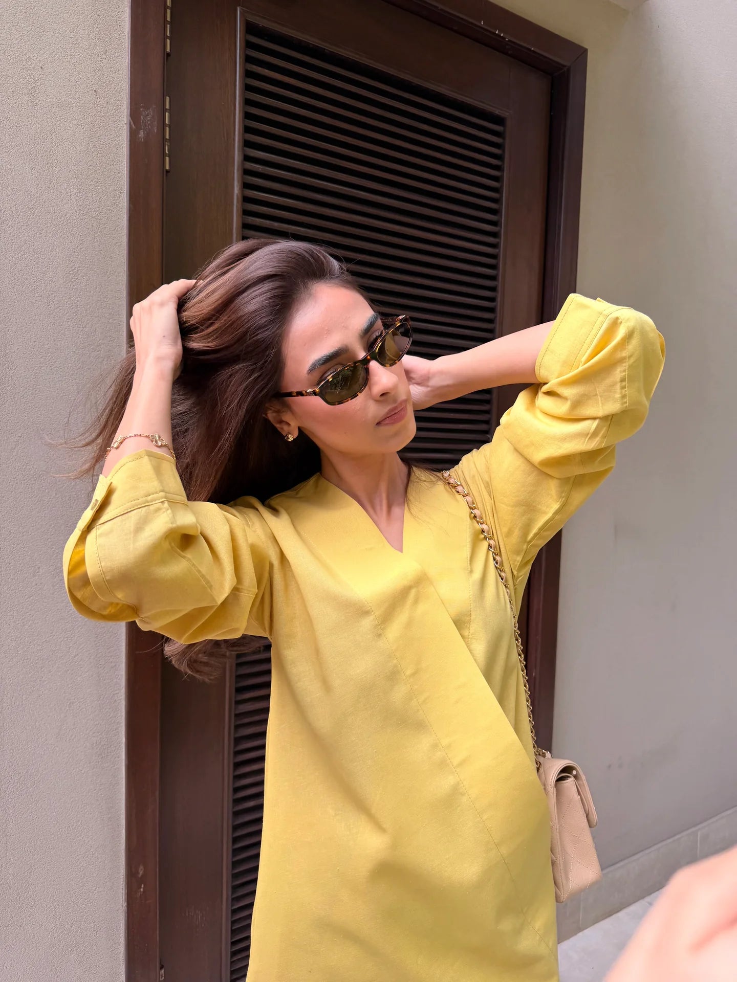 Chartreuse Marco Set | Sak Atelier
