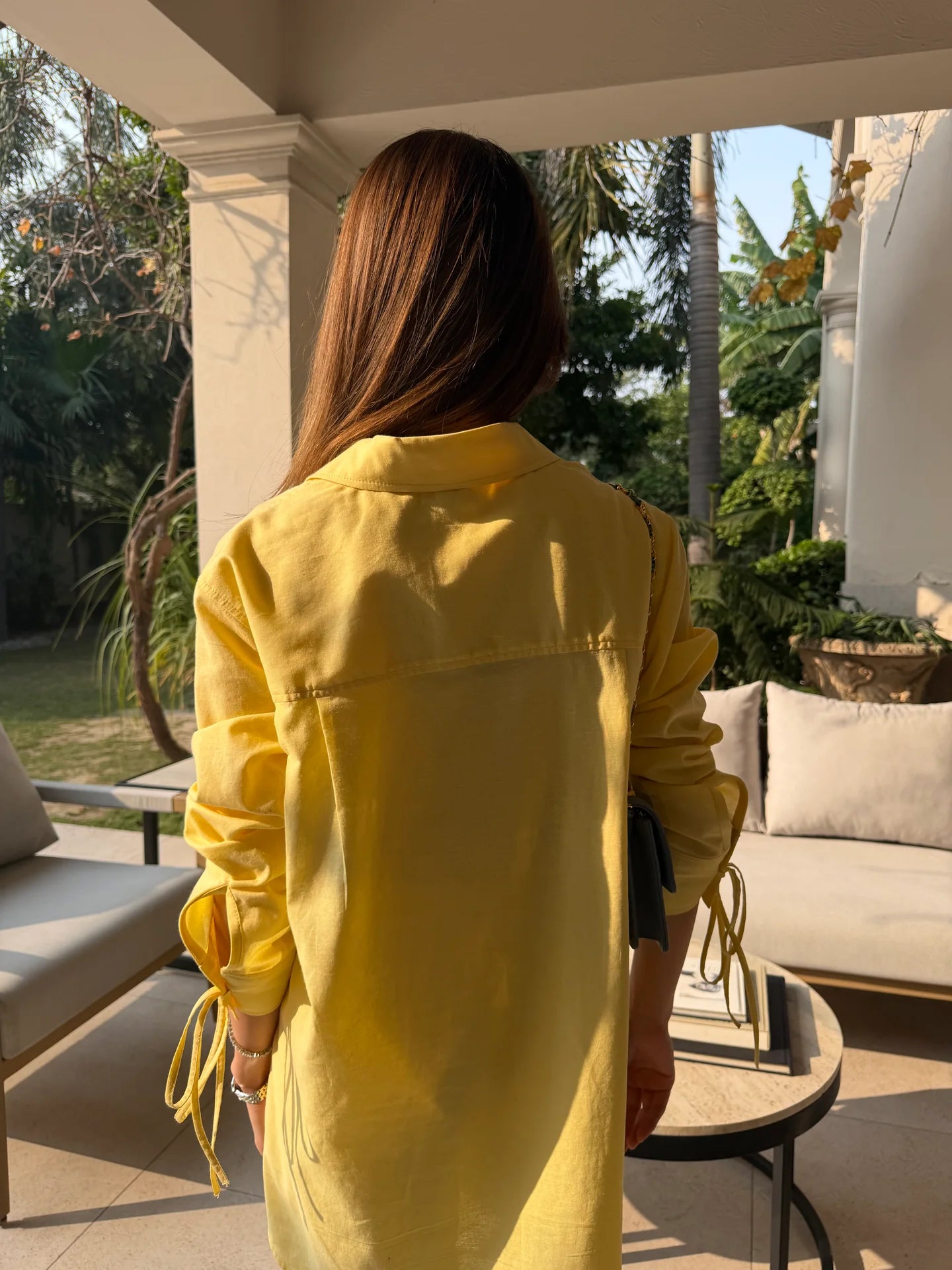 Yellow Bow Set | Sak Atelier