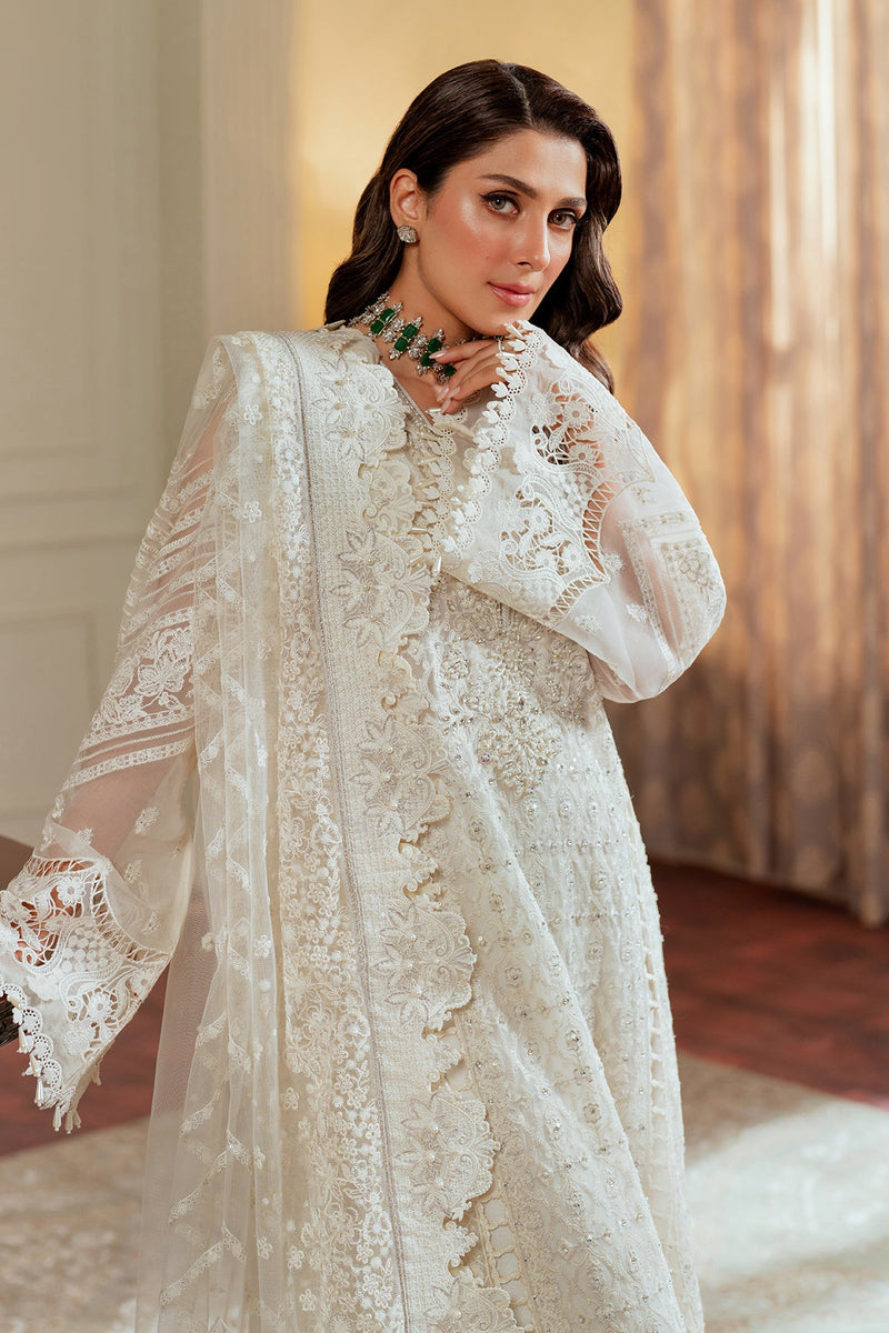 EMBROIDERED NET CH13-02 UNSTITCHED | Baroque Chantelle