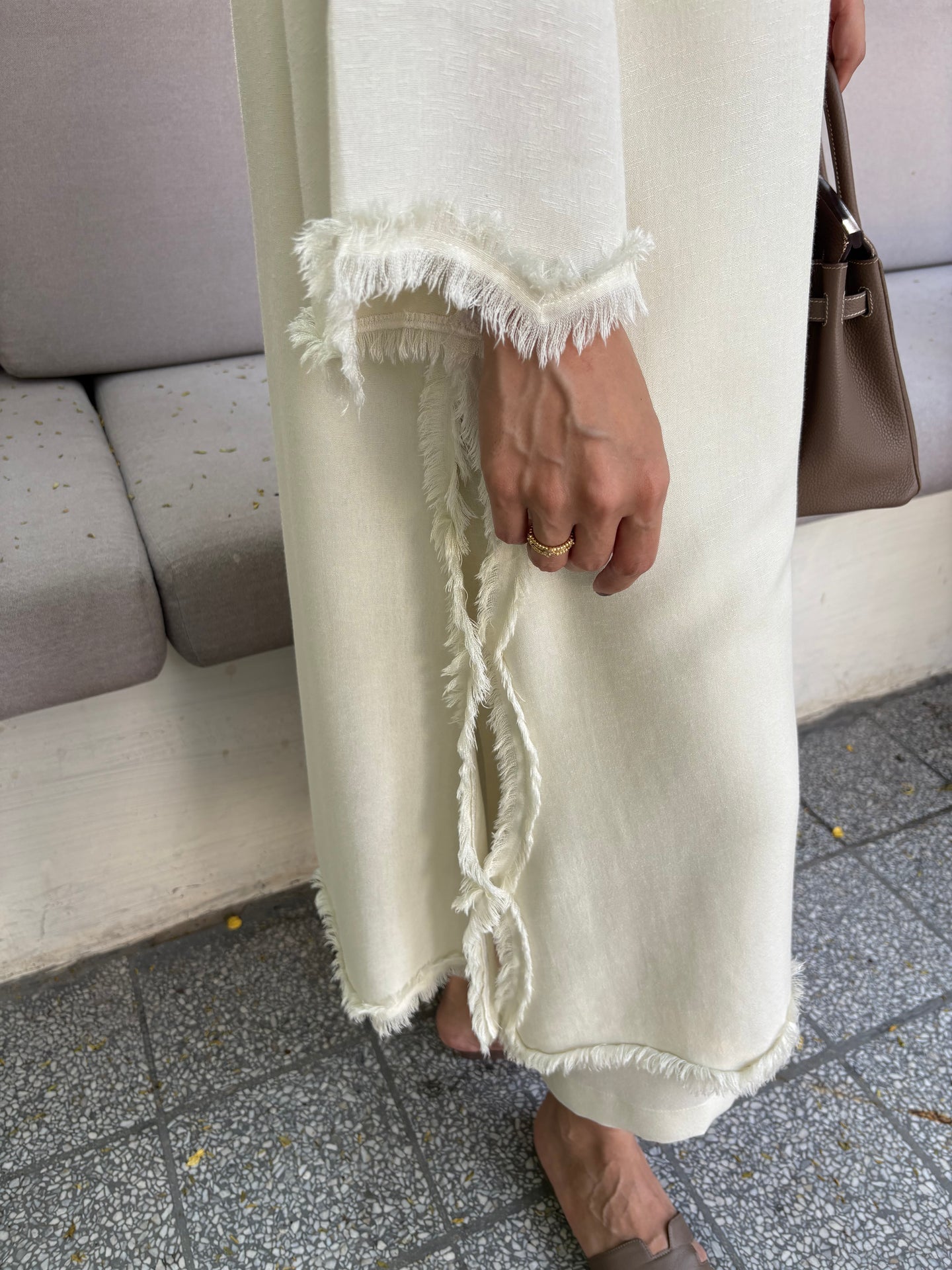 OFF WHITE SABLE SET | SAK ATELIER