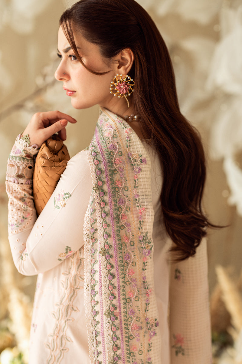 Lily -FK12| Qalamkar - Sahil Luxury Lawn’25