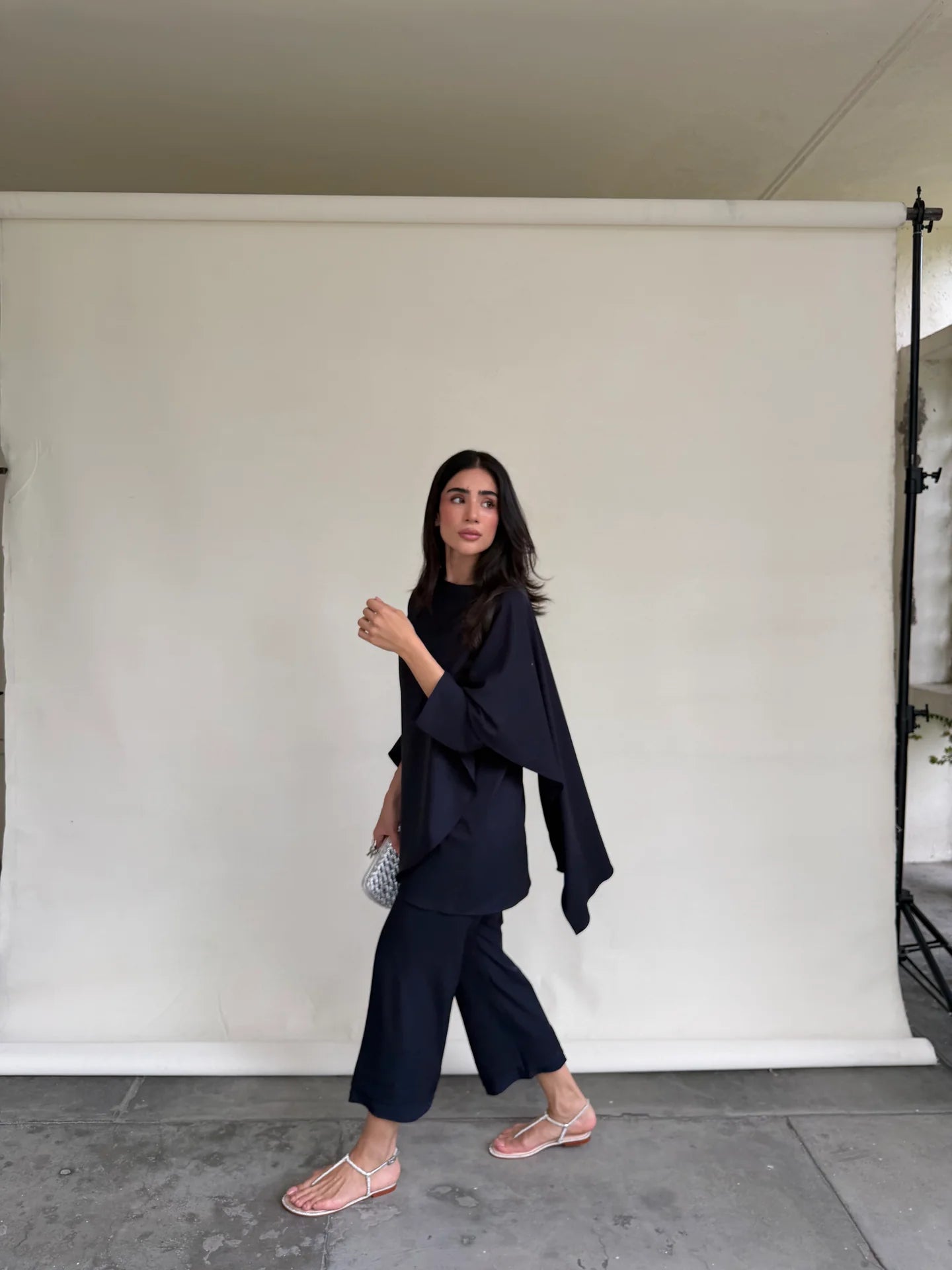NAVY BIZU SET | Sak Atelier