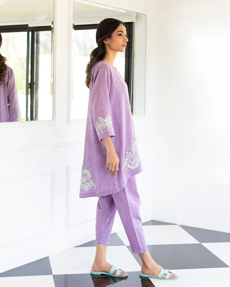 PURPLE & PASTEL CUTWORK | Nia Mia