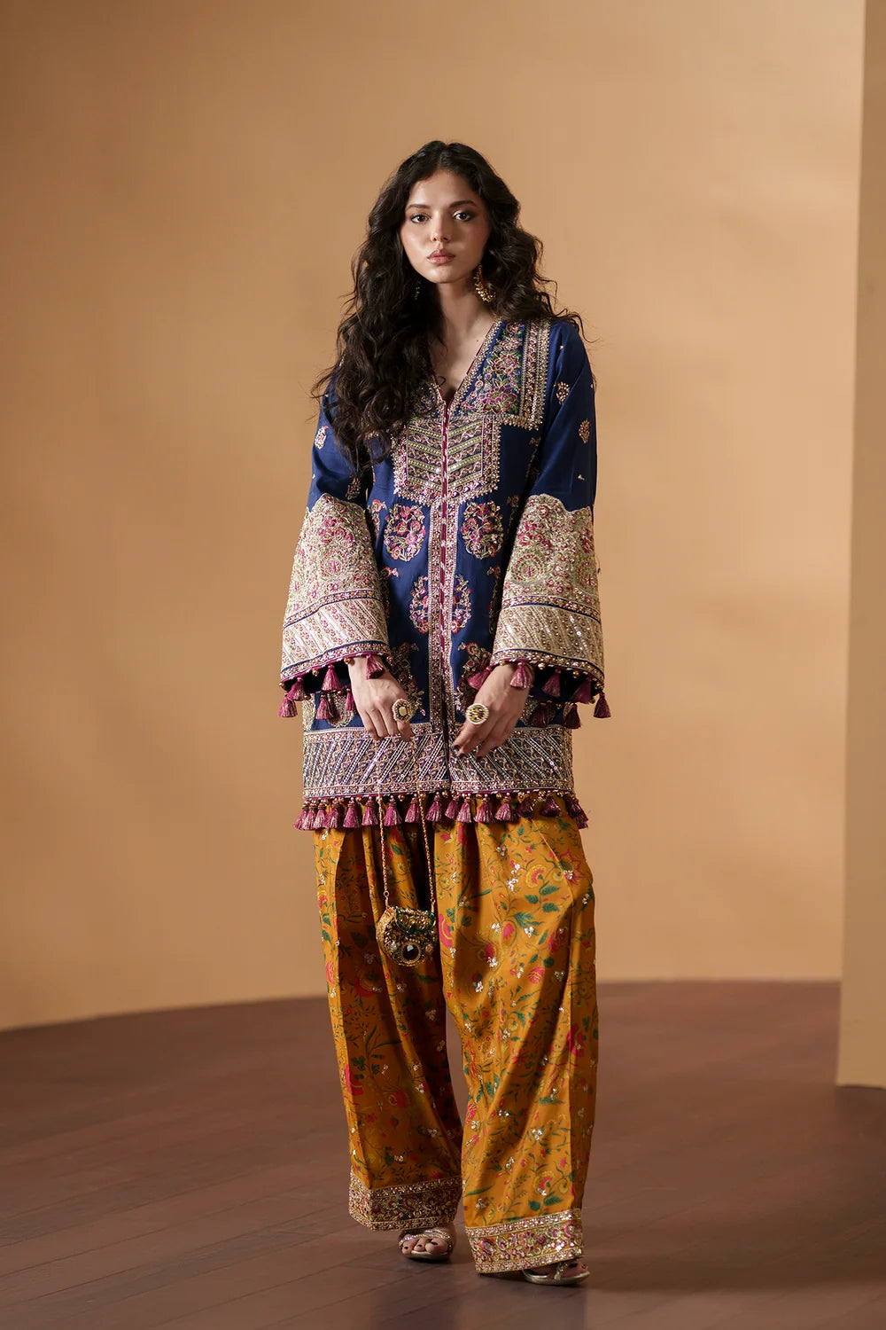 DEEP BLUE | E1224/104/620 | Women Boutique | Ethnc