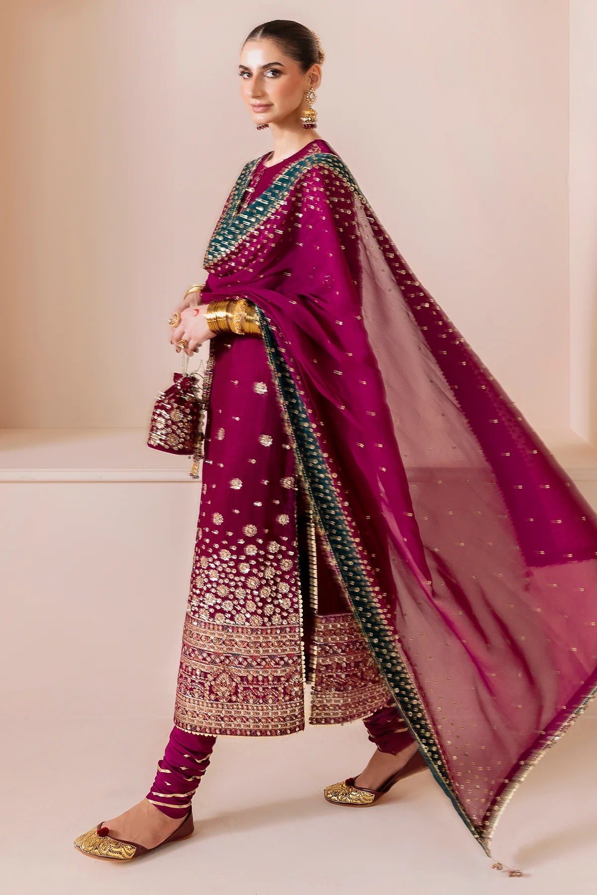 JZ-CVF-D02-0 | EMBROIDERED VELVET FORMAL | Jazmin