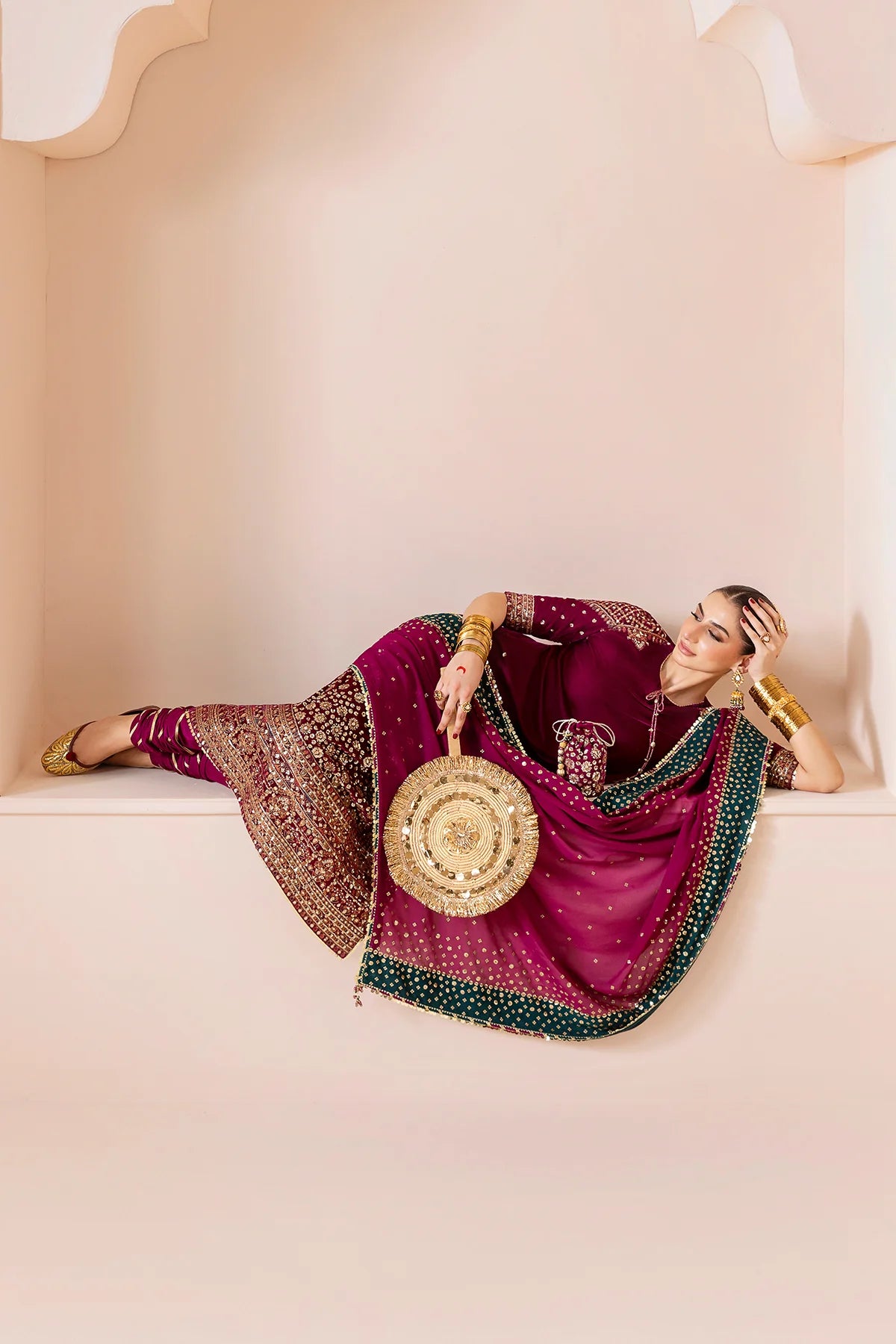 JZ-CVF-D02-0 | EMBROIDERED VELVET FORMAL | Jazmin