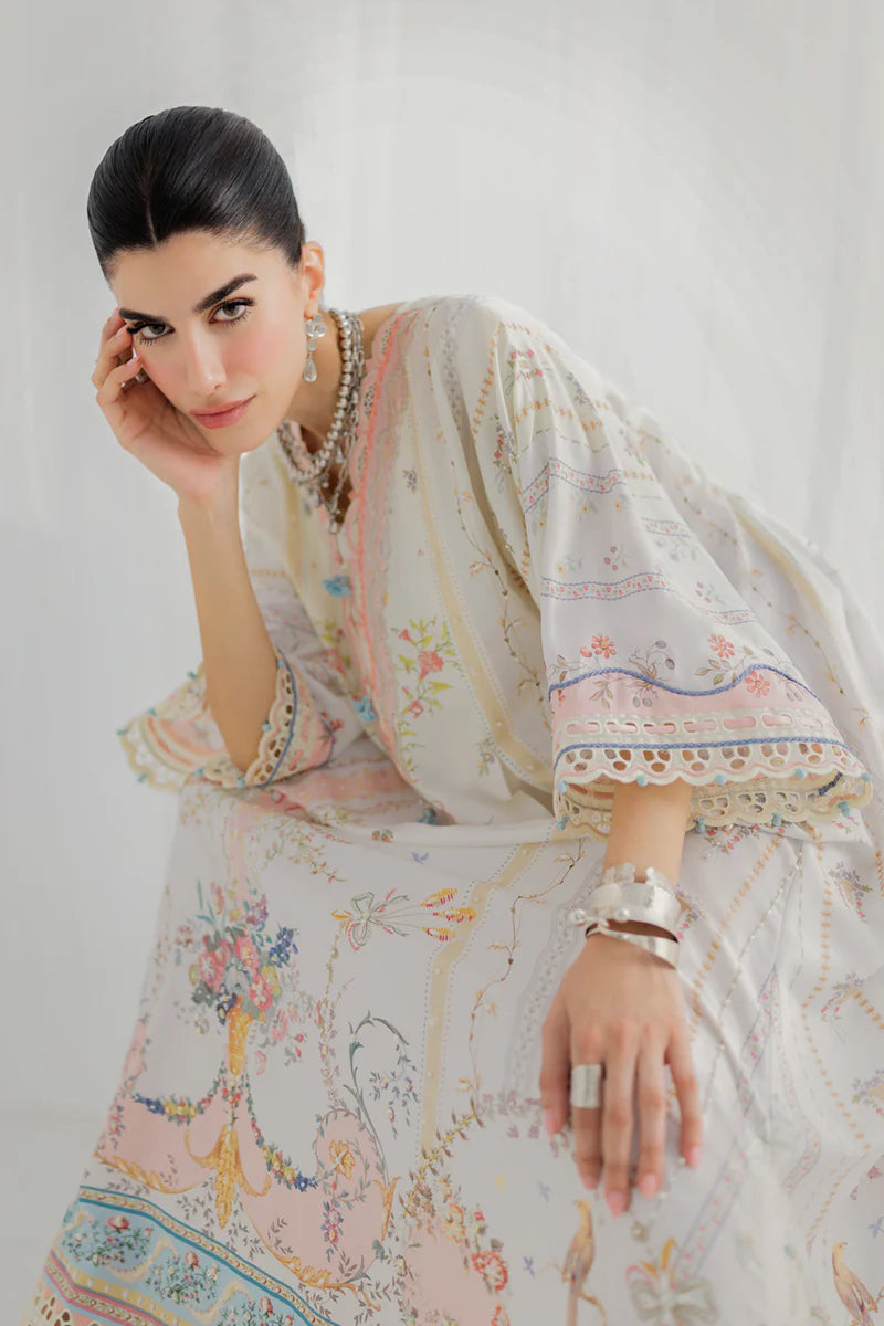 LK-08 BIANCA | LUXE SILK | QALAMKAR